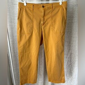 Gap Mustard Yellow Girlfriend Khaki 16